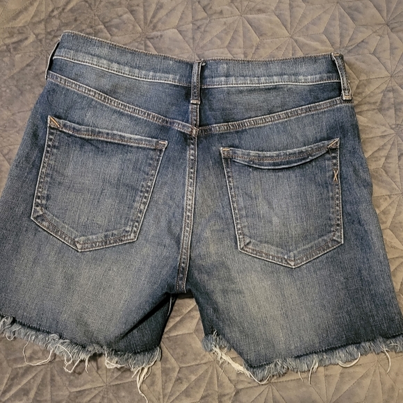 Express Midi vintage high-rise shorts - Picture 2 of 3